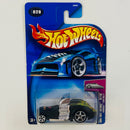 2004 Hot Wheels First Editions Hardnoze Twin Mill 020 negro 5SP Primera Edición