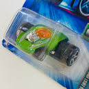 2004 Hot Wheels First Editions Fatbax Silhouette 062 verde metálico 5SP Primera Edición