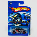 2005 Hot Wheels Volkswagen New Beetle Cup gris metálico PR5