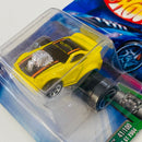 2004 Hot Wheels First Editions Fatbax Ford Mustang GT 2004 041 amarillo 5SP base ZAMAC Primera Edición