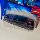 2004 Hot Wheels First Editions Crooze Slikt Back 050 negro con flamas 5SP Primera Edición