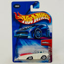 2004 Hot Wheels First Editions Crooze Bedtime Dodge Sweptside Pickup 052 blanco 5SP Primera Edición