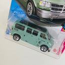 2021 Hot Wheels HW Drift Dodge Van verde 5SP Primera Edición