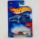 2004 Hot Wheels First Editions Crooze Wail Tale Porsche 935/78 077 blanco 5SP Primera Edición