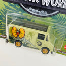 2022 Hot Wheels Premium Pop Culture Jurassic World Combat Medic verde Llantas de Goma RR