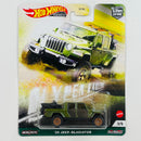 2021 Hot Wheels Premium Car Culture 20 Jeep Gladiator verde metálico Llantas de Goma RR