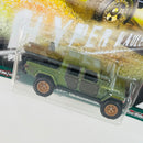 2021 Hot Wheels Premium Car Culture 20 Jeep Gladiator verde metálico Llantas de Goma RR