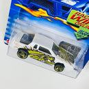 2001 Hot Wheels Chevy Stocker 153 blanco SB base ZAMAC