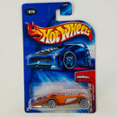2004 Hot Wheels First Editions Crooze Ozznberg Duesenberg 075 naranja LW base ZAMAC Primera Edición