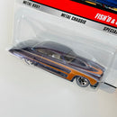2009 Hot Wheels Classics Series 5 Fish'd & Chip'd Jaguar Mark X negro spectraflame Whitewall 5SP base ZAMAC