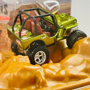 2021 Hot Wheels RLC Jeep 1944 Willys MB Exclusivo Red Line Club verde spectraflame Llantas de Goma RR Primera Edición