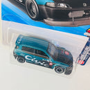 2026 Hot Wheels Drag Racers Honda Civic Custom verde azulado metálico 5SP con L4 - Básico del STH