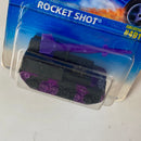 1996 Hot Wheels Rocket Shot 491 negro con morado metálico MGW