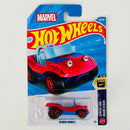2026 Hot Wheels Screen Time Marvel Spider-Man Spider Mobile rojo AD
