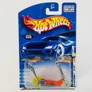 2001 Hot Wheels First Editions Mo Scoot 045 naranja SCR base ZAMAC Primera Edición