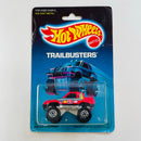 1987 Hot Wheels Trailbusters Gulch Stepper rojo CT base ZAMAC