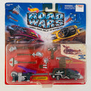 1995 Hot Wheels Road Wars Maniax Street Cleaver Set - Incluye Lanzador de Batalla y Accesorios