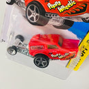 2014 Hot Wheels HW Off-Road HW Poppa Wheelie rojo 5SP base ZAMAC Primera Edición