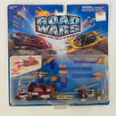1995 Hot Wheels Road Wars Crash Calvary The Extinguisher Set - Incluye Lanzador de Batalla y Accesorios
