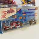 1995 Hot Wheels Road Wars Crash Calvary The Extinguisher Set - Incluye Lanzador de Batalla y Accesorios