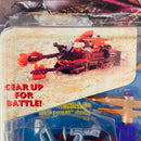 1995 Hot Wheels Road Wars Crash Calvary The Extinguisher Set - Incluye Lanzador de Batalla y Accesorios
