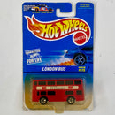 1997 Hot Wheels London Bus 613 rojo 5SP - Casting Corgi