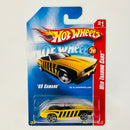 2008 Hot Wheels Web Trading Cars 69 Camaro Chevrolet amarillo con negro PR5