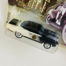 2000 Hot Wheels KB Toys Exclusive Cop Rods Jackson Police 1970 Plymouth Road Runner negro con blanco PC6