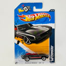 2012 Hot Wheels Muscle Mania GM 69 Camaro Chevrolet negro metálico 5SP - Básico del STH