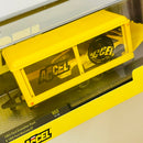2021 M2 Machines Auto-Haulers Limited Edition 1/8,400 Holley Accel 1964 Ford Econoline Truck y 1988 Ford Mustang GT R52 21-29 con Llantas de Goma