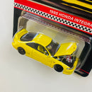 2024 Hot Wheels RLC 1995 Honda Integra TYPE R Exclusivo Red Line Club amarillo phoenix Llantas de Goma RR