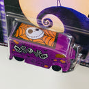 2025 Hot Wheels Premium Pop Culture Tim Burton's The Nightmare Before Christmas Citroën Type H morado Llantas de Goma RR