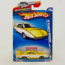 2010 Hot Wheels Muscle Mania 70 Plymouth Superbird amarillo con blanco MC5