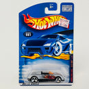 2001 Hot Wheels Extreme Sports MX48 Turbo 081 plata metálico 3SP