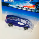 1997 Hot Wheels Quicksilver Series Aeroflash morado 3SP