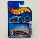 2003 Hot Wheels First Editions 1970 Dodge Charger Daytona 042 marrón metálico 5SP Primera Edición