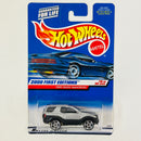 2000 Hot Wheels First Editions 1999 Isuzu VehiCross plata metálico PR5 base ZAMAC Primera Edición