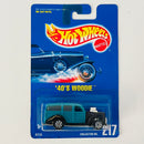 1995 Hot Wheels 40s Woodie Ford 217 turquesa 7SP base ZAMAC