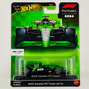 2025 Hot Wheels Premium Formula One Collection F1 Formula 1 Kick Sauber F1 Team
