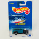 1996 Hot Wheels 40s Woodie Ford 217 turquesa 7SP base ZAMAC