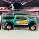 2021 Hot Wheels RLC Collector Edition Dollar General Mail-In Exclusive 17 Ford F-150 Raptor verde spectraflame Llantas de Goma RR base ZAMAC