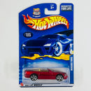 2003 Hot Wheels Mercedes Benz 500SL rojo metálico PR5