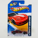 2012 Hot Wheels HW Main Street 11 Corvette Grand Sport Chevrolet rojo Bombero MC5