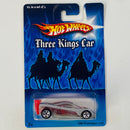 2006 Hot Wheels Walmart Exclusive Three Kings Car HW Prototype 12 McLaren F1 GTR plata metálico 5SP base ZAMAC