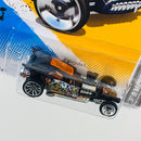 2012 Hot Wheels HW Code Cars Fangula negro J5 con SK5 base ZAMAC