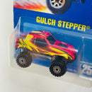 1995 Hot Wheels Gulch Stepper 251 rojo CT base ZAMAC