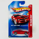 2008 Hot Wheels Web Trading Cars Chevy Camaro Concept rojo PR5