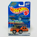2000 Hot Wheels Virtual Collection Flame Stopper naranja SB con Grúa Móvil