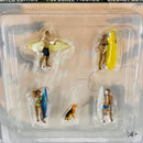 2022 American Diorama MiJo Exclusives 1:64 Limited Edition 1/4,800 Hang Loose Figuras Diorama de Surf