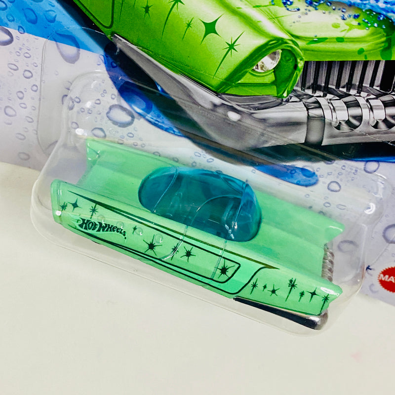 2025 Hot Wheels Color Shifters Mattel Dream Mobile turquesa y verde oscuro 5SP - Cambia de Color